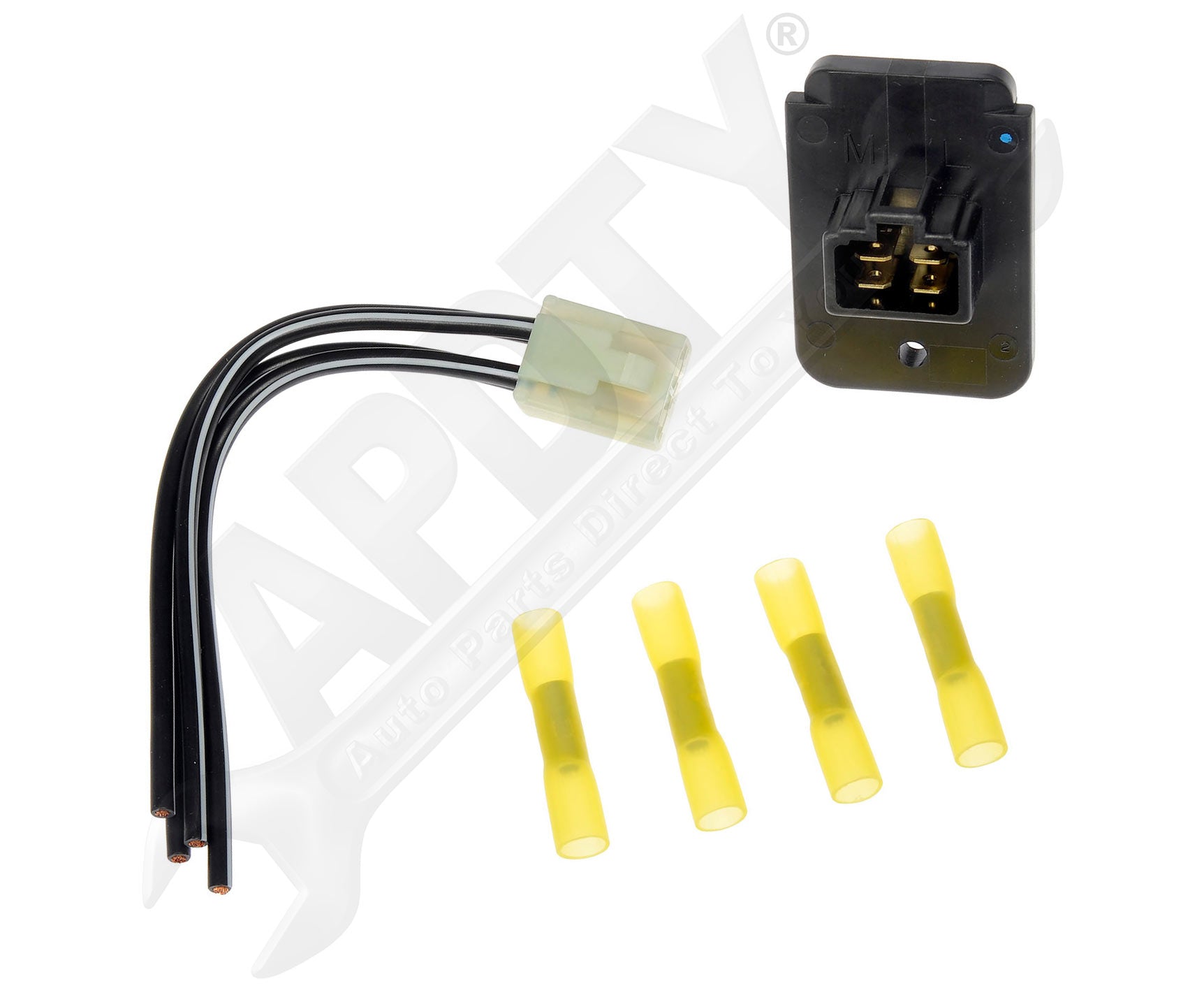 APDTY, APDTY 142860 Blower Motor Resistor Kit With Harness